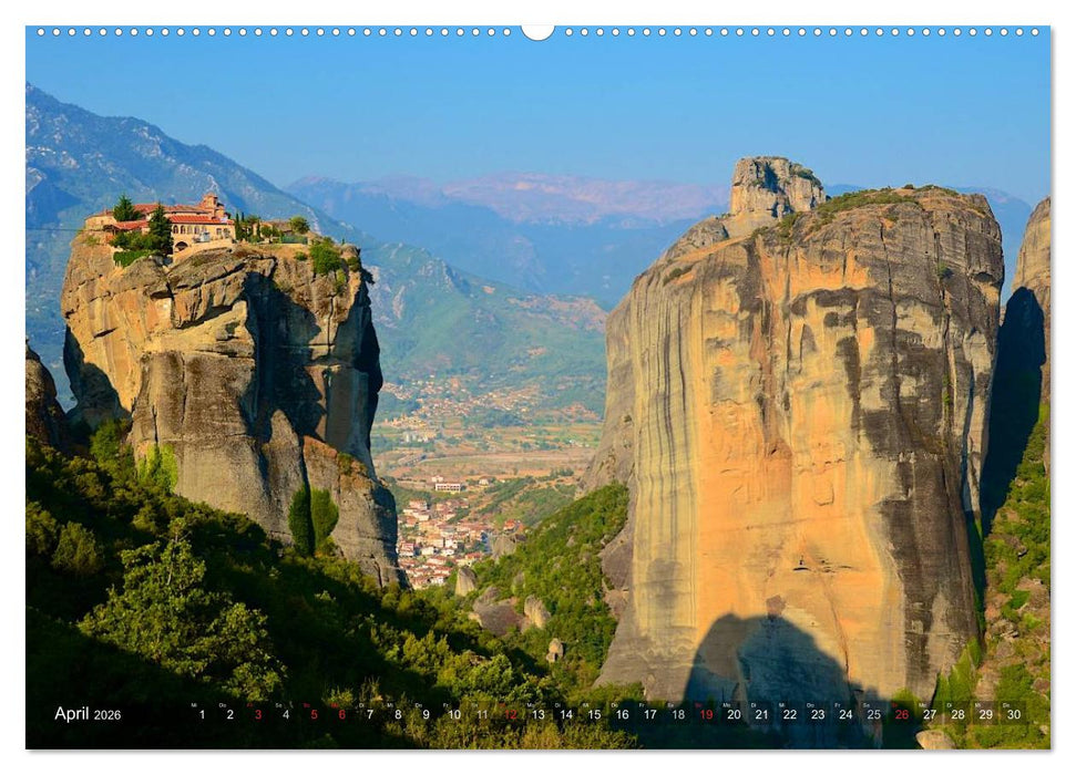 Griechenland – Magie der Farben (CALVENDO Premium Wandkalender 2026)