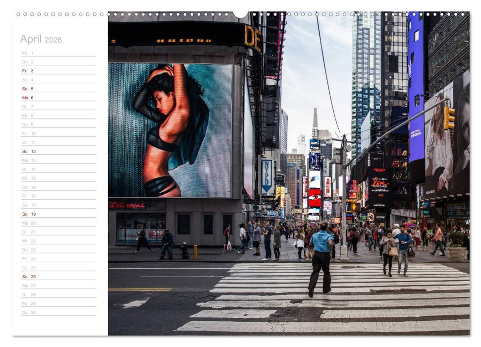 New York - Bilder einer Metropole (CALVENDO Wandkalender 2026)