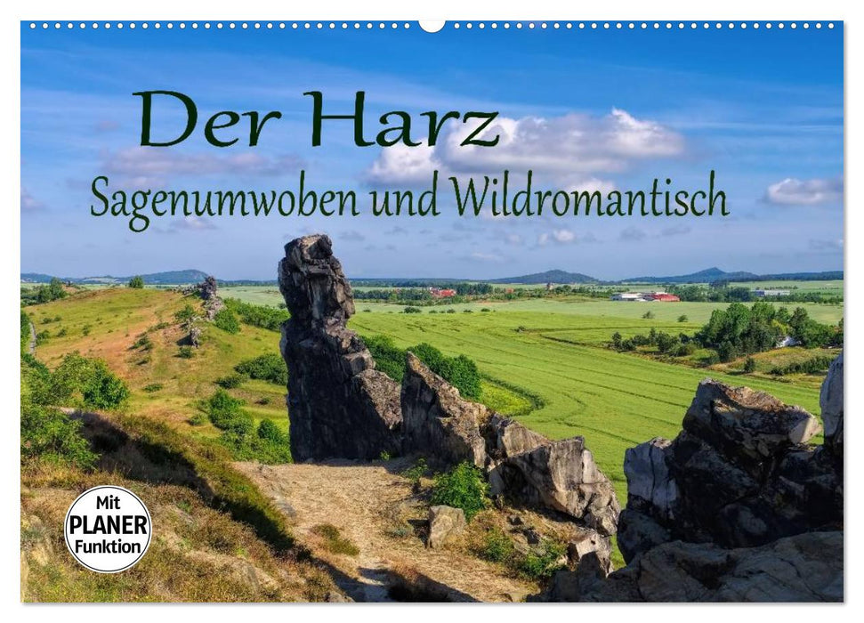 Der Harz - Sagenumwoben und Wildromantisch (CALVENDO Wandkalender 2026)