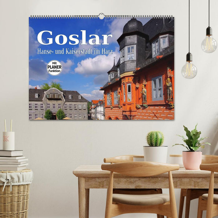 Goslar - Hanse- und Kaiserstadt im Harz (CALVENDO Wandkalender 2026)