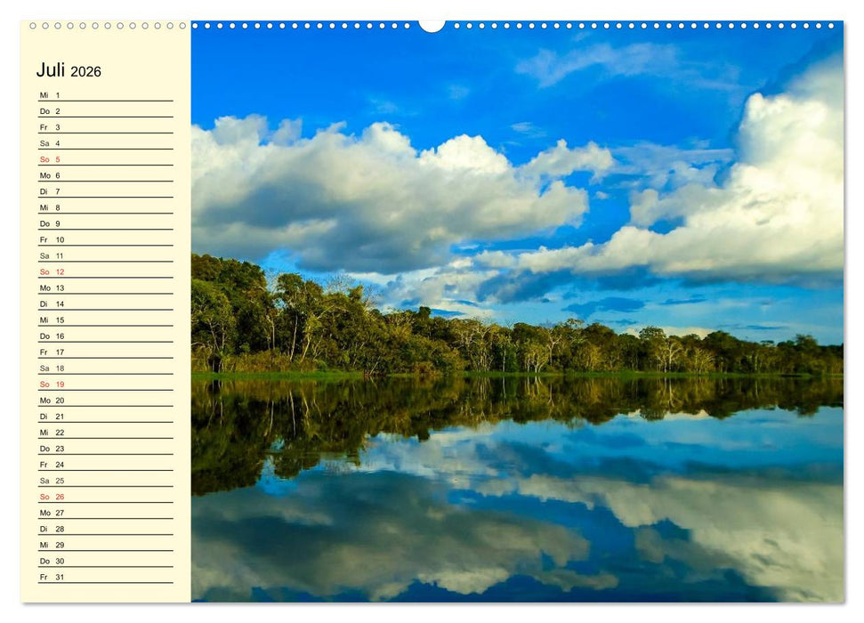 Brasilien. Faszinierend und groß wie ein Kontinent (CALVENDO Premium Wandkalender 2026)