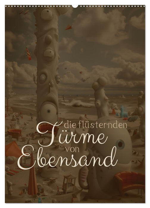 Die Flüsternden Türme von Ebensand (CALVENDO Wandkalender 2026)