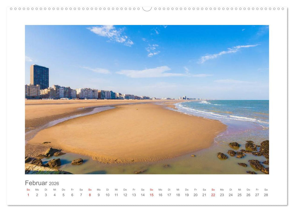 Brüssel und Flandern Impressionen (CALVENDO Premium Wandkalender 2026)