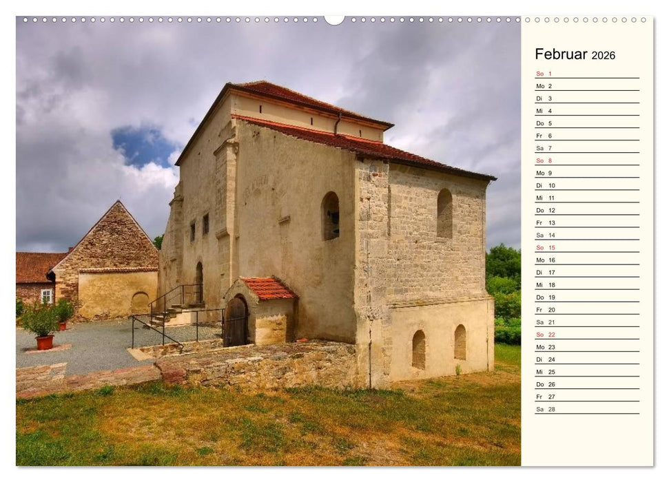 Burgen im Harz (CALVENDO Wandkalender 2026)