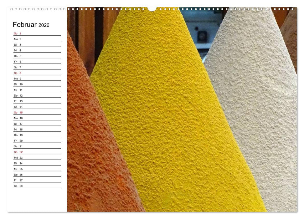 Marokko in Farbe (CALVENDO Wandkalender 2026)