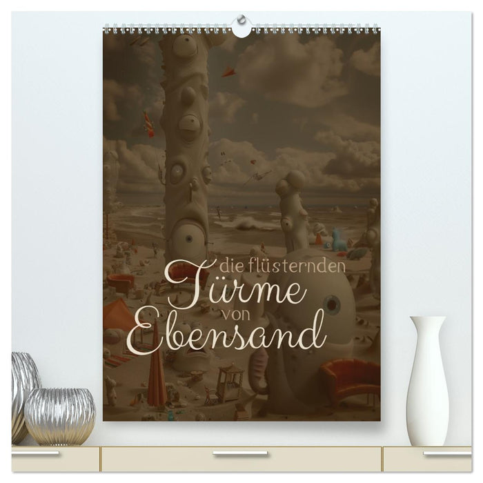 Die Flüsternden Türme von Ebensand (CALVENDO Premium Wandkalender 2026)