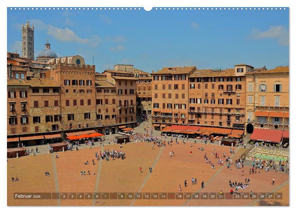 Toskana – Magie der Farben (CALVENDO Wandkalender 2026)