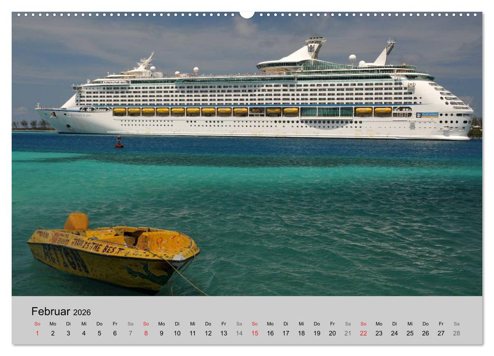 Kreuzfahrt Impressionen (CALVENDO Premium Wandkalender 2026)
