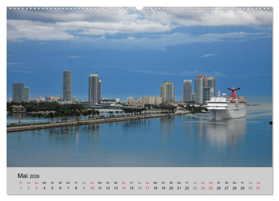 Kreuzfahrt Impressionen (CALVENDO Premium Wandkalender 2026)