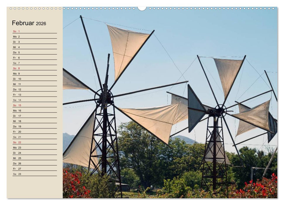 Großer Grieche Kreta (CALVENDO Wandkalender 2026)