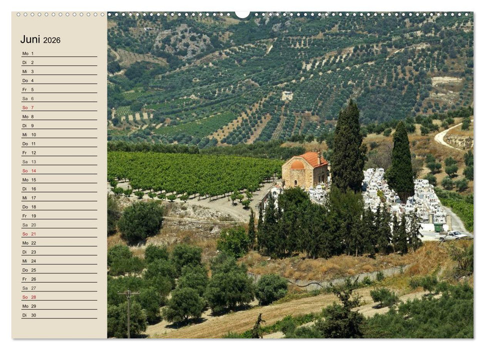 Großer Grieche Kreta (CALVENDO Wandkalender 2026)