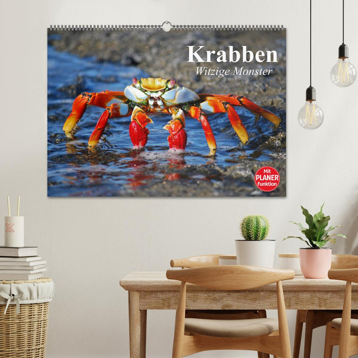 Krabben. Witzige Monster (CALVENDO Wandkalender 2026)