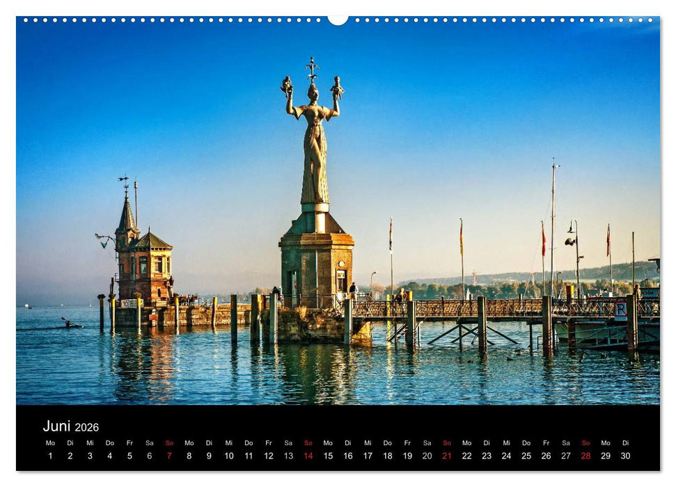 Konstanz Architektur (CALVENDO Wandkalender 2026)