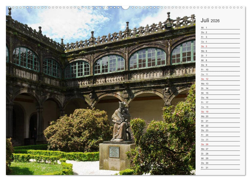 Der Nordwesten Spaniens (CALVENDO Premium Wandkalender 2026)