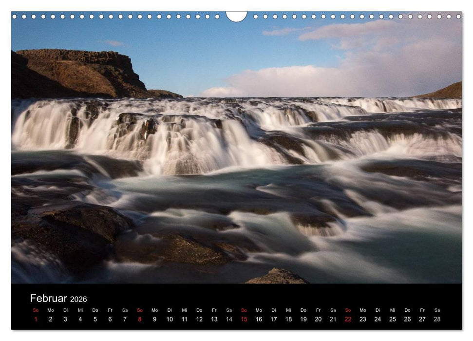 Eindrücklich Island 2026 (CALVENDO Wandkalender 2026)