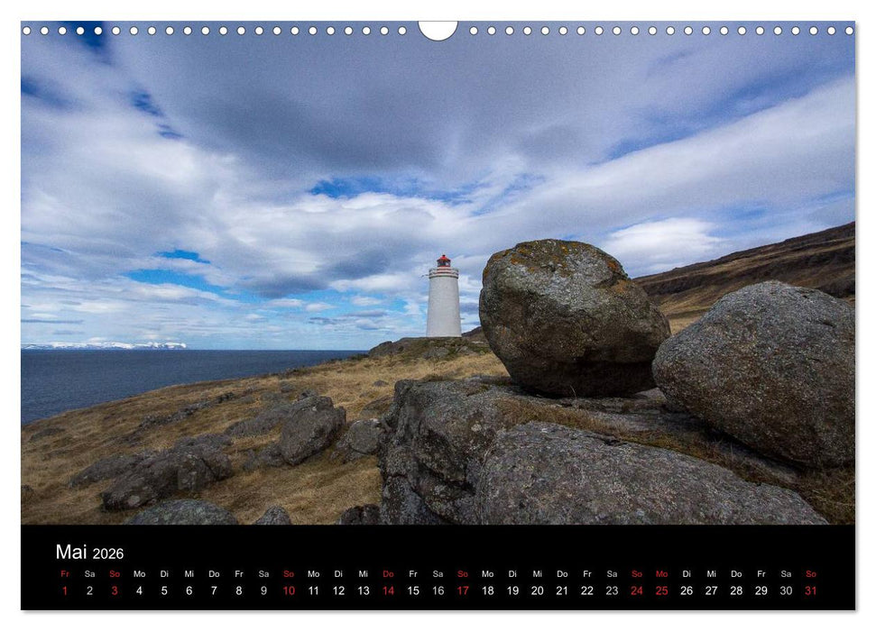 Eindrücklich Island 2026 (CALVENDO Wandkalender 2026)