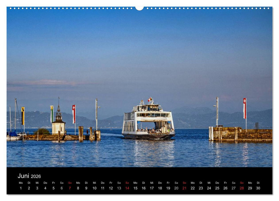 Von Schaffhausen zum Säntis (CALVENDO Wandkalender 2026)