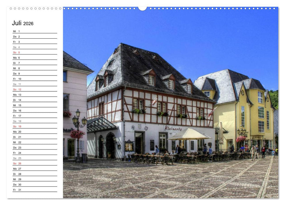 Die schönsten Orte der Eifel - Ahrweiler (CALVENDO Premium Wandkalender 2026)