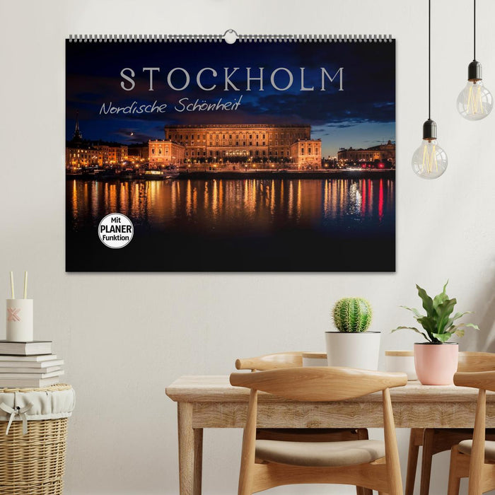 Stockholm - Nordische Schönheit (CALVENDO Wandkalender 2026)