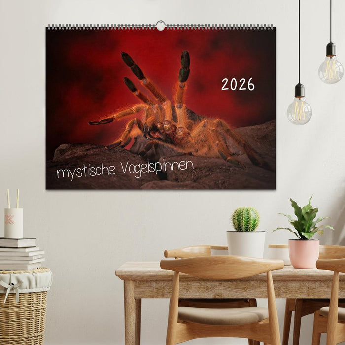 Mystische Vogelspinnen (CALVENDO Wandkalender 2026)