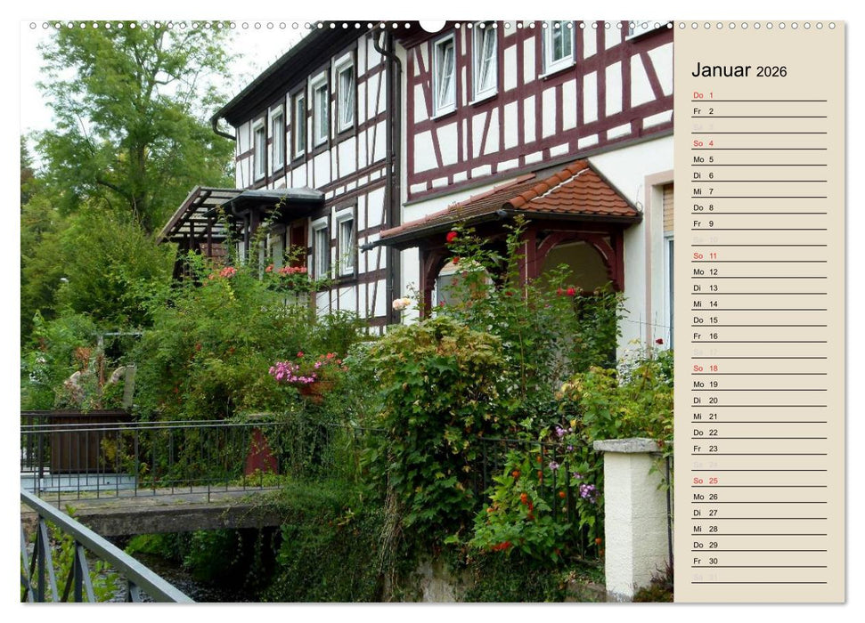 Bad Orb - Romantik im Spessart (CALVENDO Premium Wandkalender 2026)