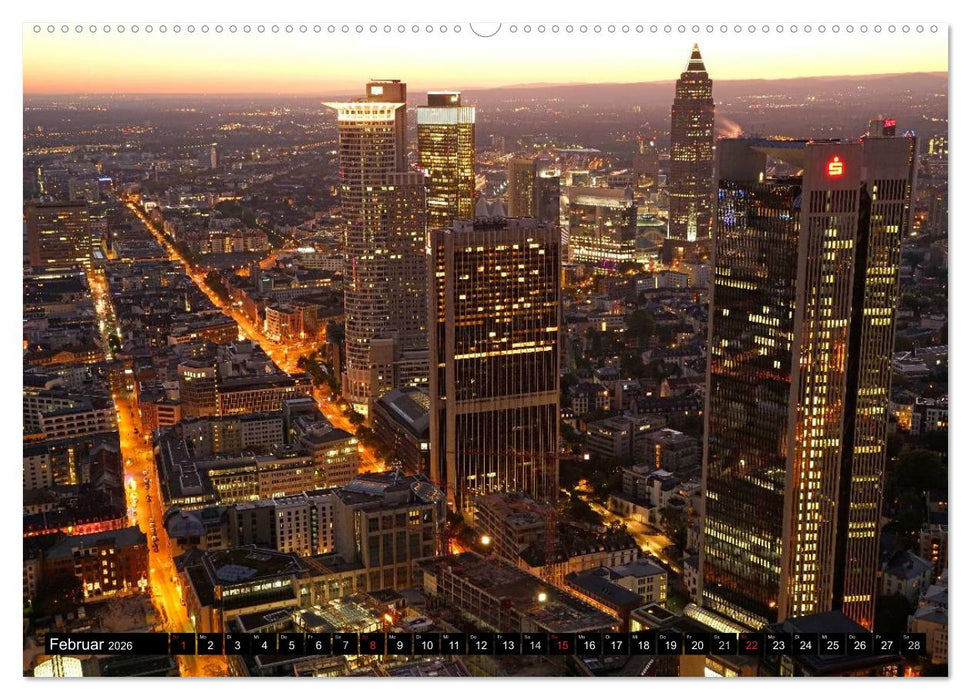 Frankfurt am Main (CALVENDO Premium Wandkalender 2026)