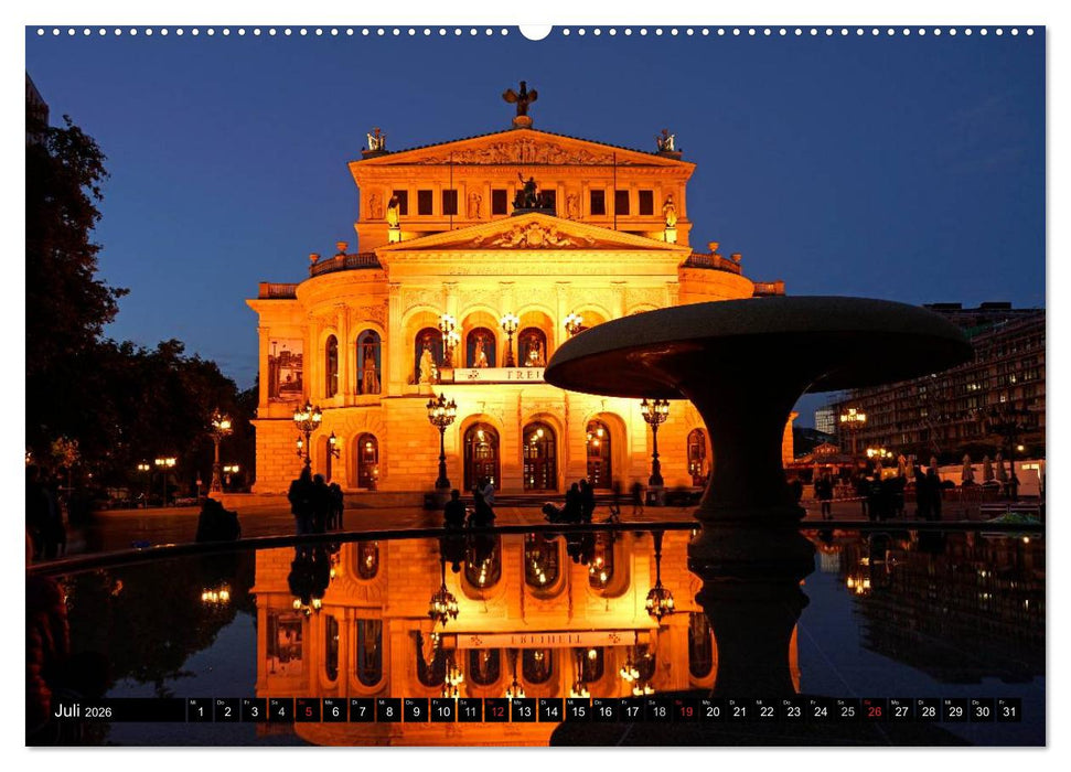 Frankfurt am Main (CALVENDO Premium Wandkalender 2026)