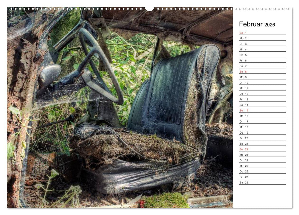 Rostlauben - vergessene Klassiker (CALVENDO Premium Wandkalender 2026)