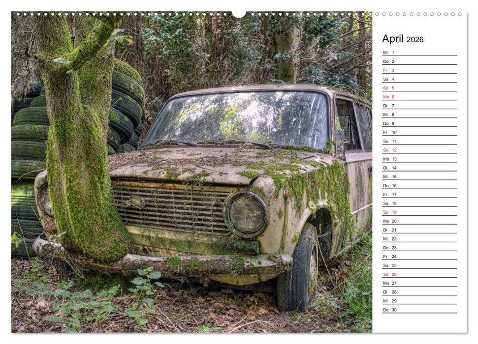 Rostlauben - vergessene Klassiker (CALVENDO Premium Wandkalender 2026)