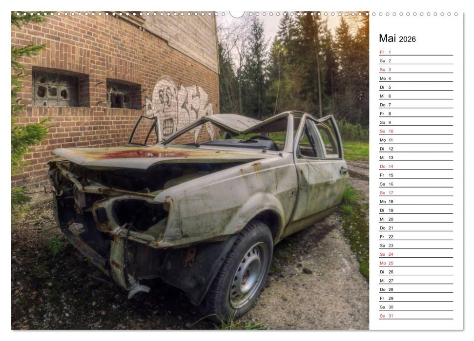 Rostlauben - vergessene Klassiker (CALVENDO Premium Wandkalender 2026)