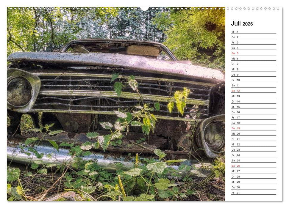 Rostlauben - vergessene Klassiker (CALVENDO Premium Wandkalender 2026)