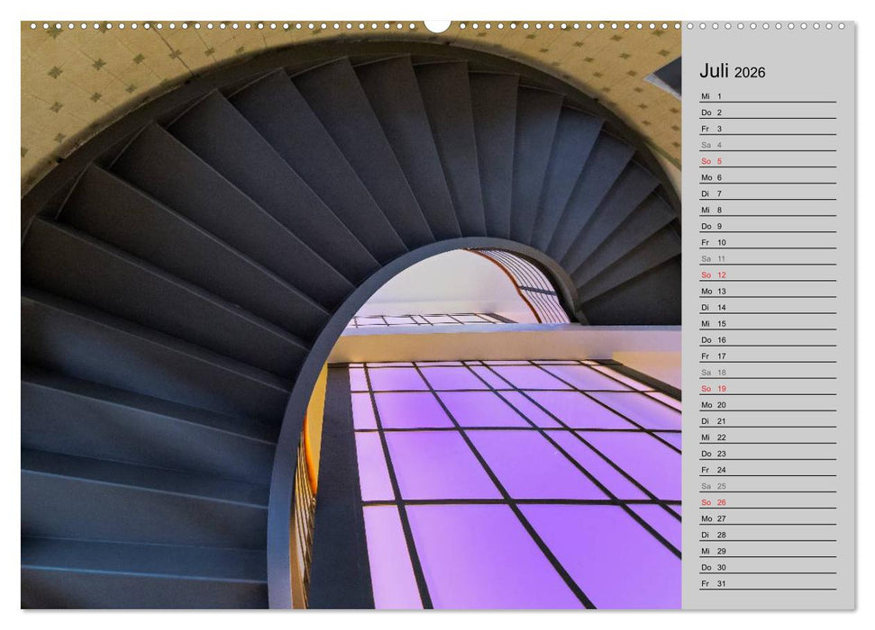 Faszination Treppen (CALVENDO Premium Wandkalender 2026)