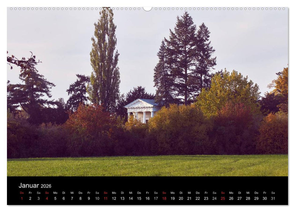 Schöne Heimat Wörlitzer Park (CALVENDO Wandkalender 2026)
