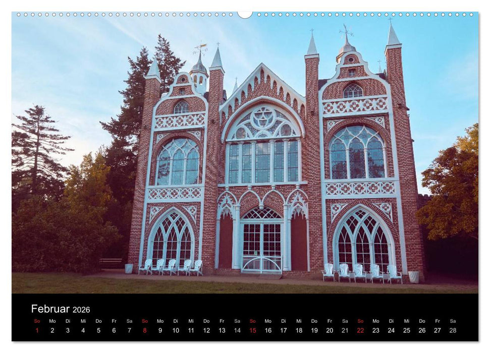 Schöne Heimat Wörlitzer Park (CALVENDO Wandkalender 2026)