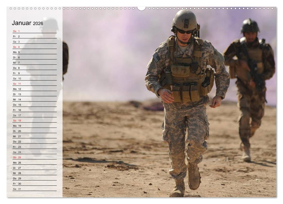 Spezialeinheiten • U.S. Special Forces (CALVENDO Premium Wandkalender 2026)