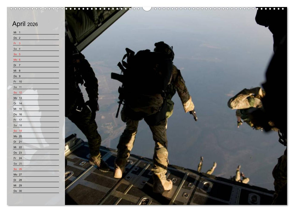 Spezialeinheiten • U.S. Special Forces (CALVENDO Premium Wandkalender 2026)