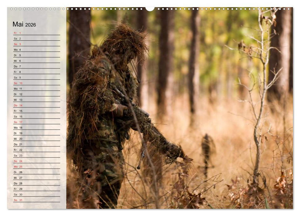 Spezialeinheiten • U.S. Special Forces (CALVENDO Premium Wandkalender 2026)