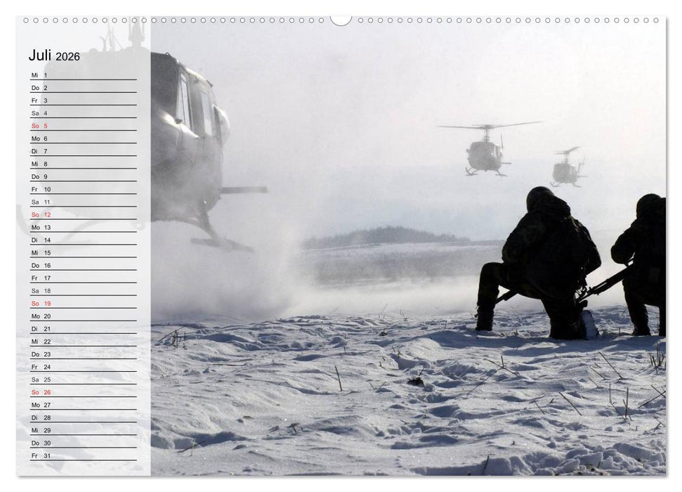 Spezialeinheiten • U.S. Special Forces (CALVENDO Premium Wandkalender 2026)