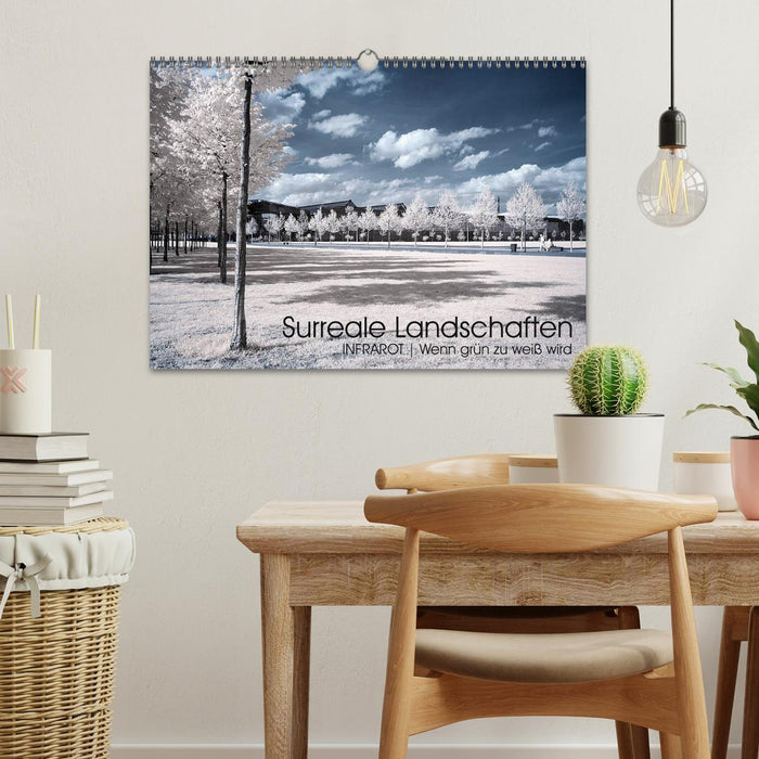 Surreale Landschaften. INFRARROT - Wenn grün zu weiß wird (CALVENDO Wandkalender 2026)