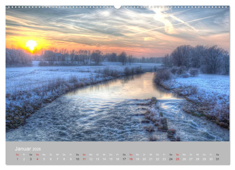 Unbekanntes Ostwestfalen (CALVENDO Wandkalender 2026)