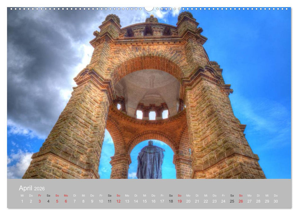 Unbekanntes Ostwestfalen (CALVENDO Wandkalender 2026)