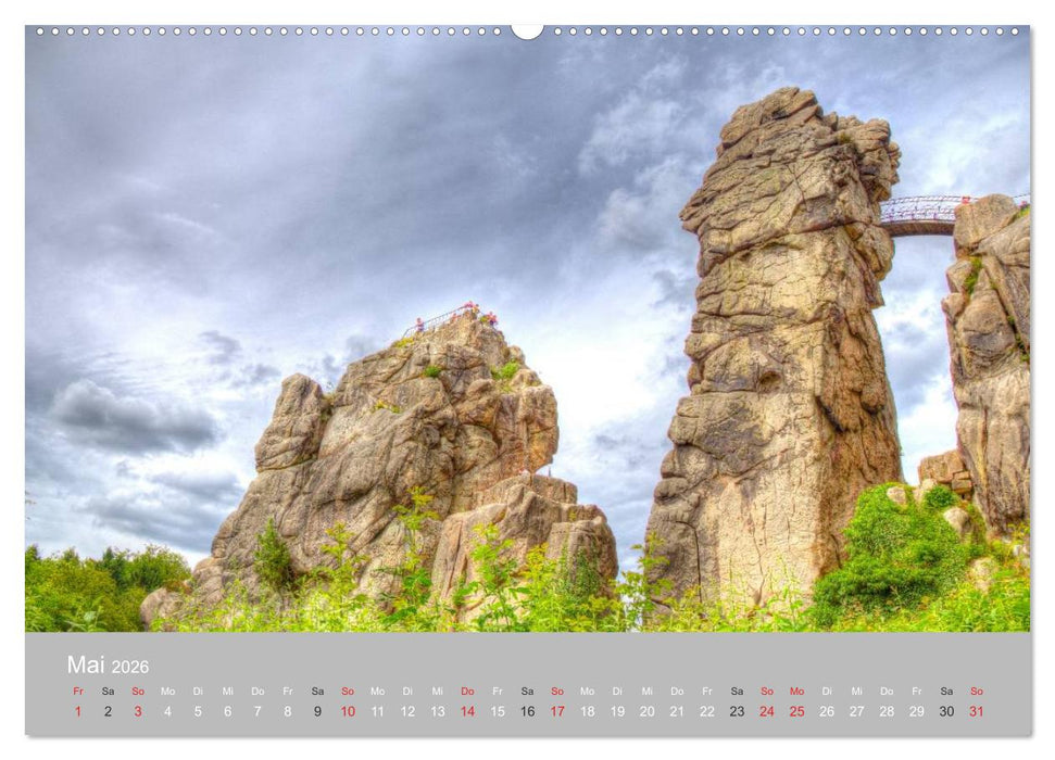 Unbekanntes Ostwestfalen (CALVENDO Wandkalender 2026)