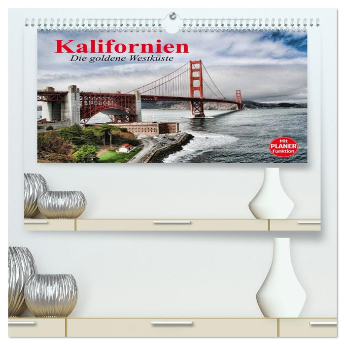 Kalifornien. Die goldene Westküste (CALVENDO Premium Wandkalender 2026)