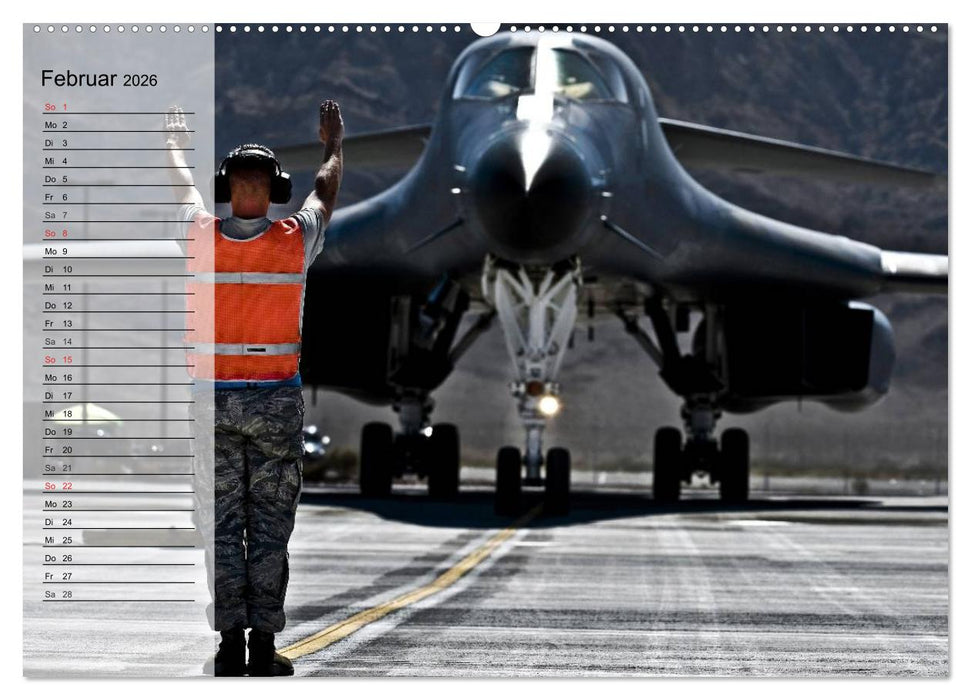 Kampfjets. U.S. Aircraft (CALVENDO Premium Wandkalender 2026)
