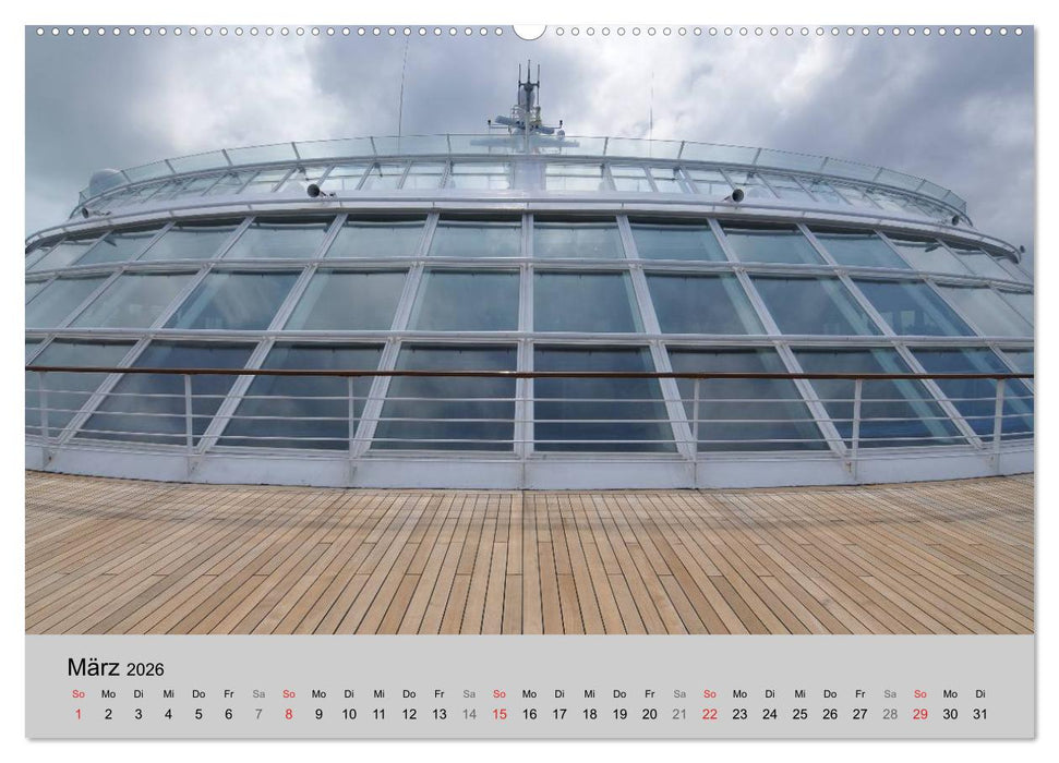 Kreuzfahrt Impressionen (CALVENDO Wandkalender 2026)