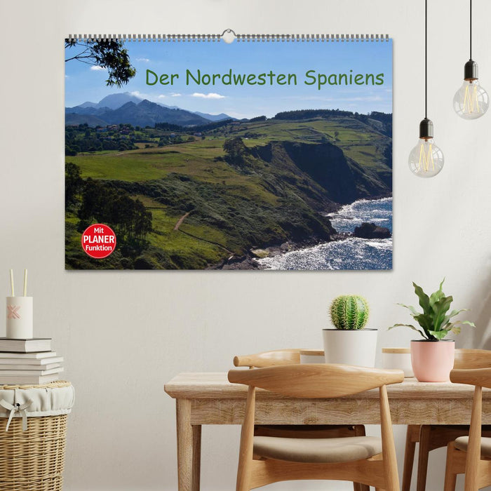 Der Nordwesten Spaniens (CALVENDO Wandkalender 2026)