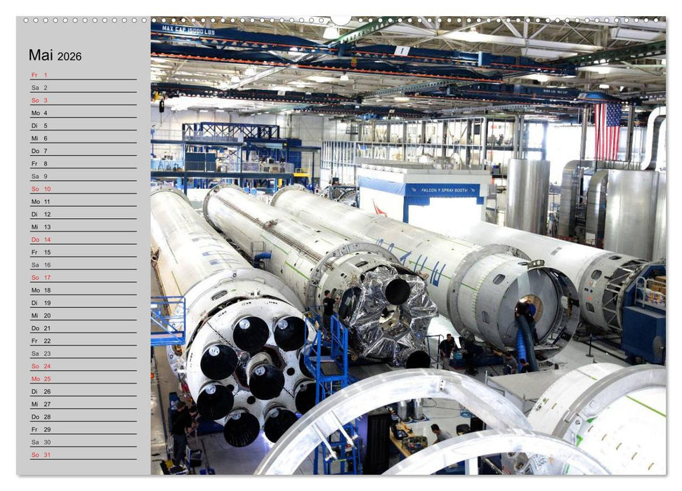 Space Shuttle. Impressionen aus der Raumfahrt (CALVENDO Premium Wandkalender 2026)