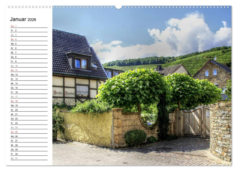 Die schönsten Orte der Eifel - Ahrweiler (CALVENDO Wandkalender 2026)