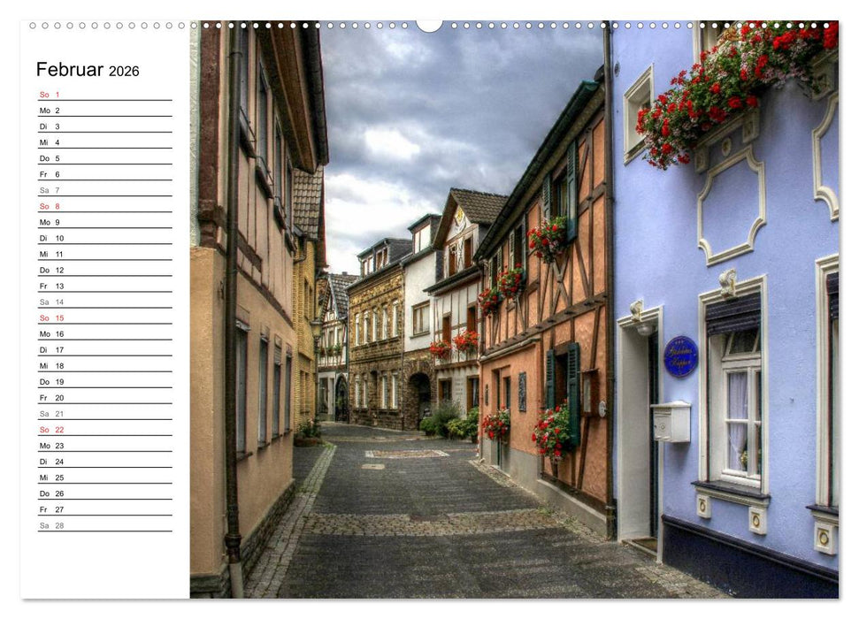 Die schönsten Orte der Eifel - Ahrweiler (CALVENDO Wandkalender 2026)