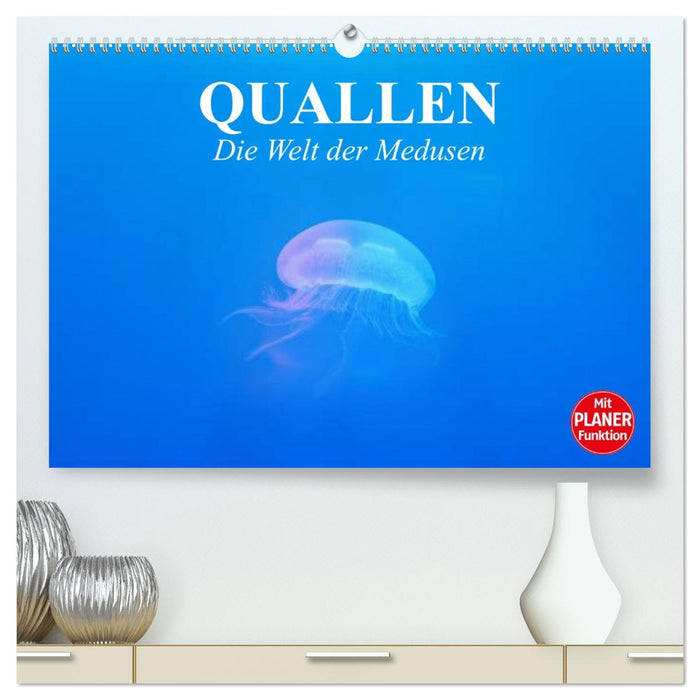 Quallen. Die Welt der Medusen (CALVENDO Premium Wandkalender 2026)